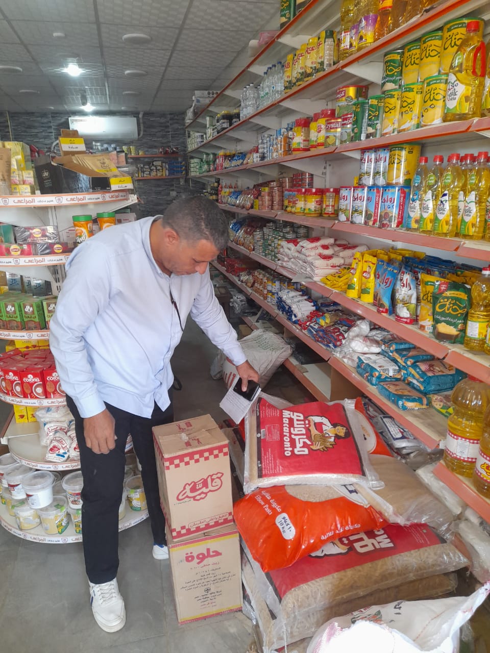 حملة على الاسواق بكفر الشيخ ط