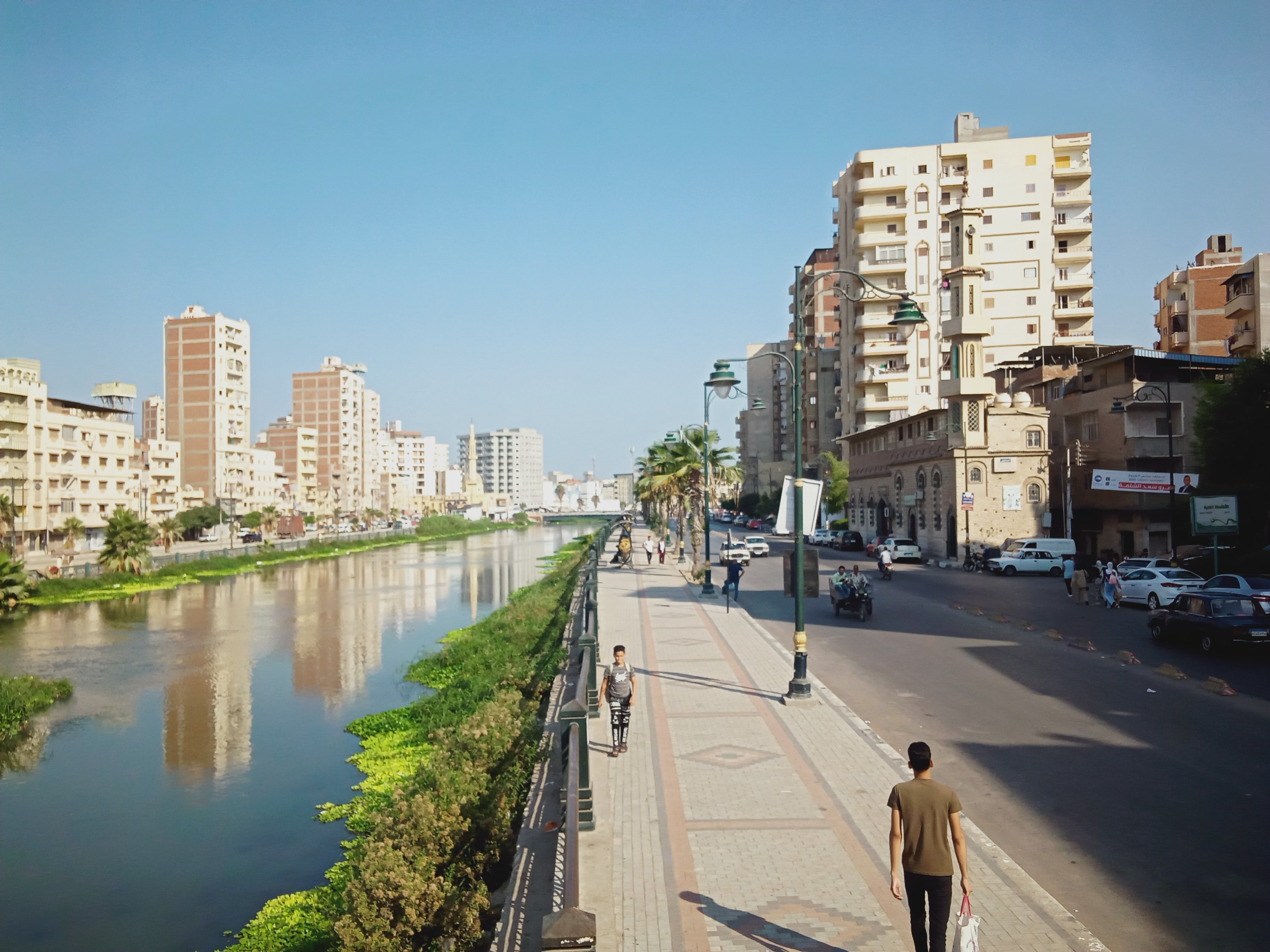 مظاهر حضارية لكورنيش دمنهور