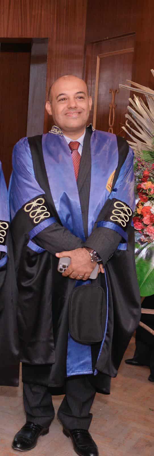 الباحث ياسر الفاروق محمد الهوبي رئيس الاستئناف بمحكمة استئناف المنصورة،