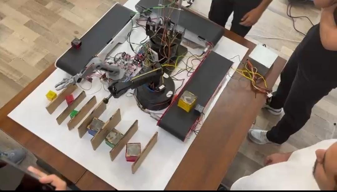 الجهاز بعد تنفيذه