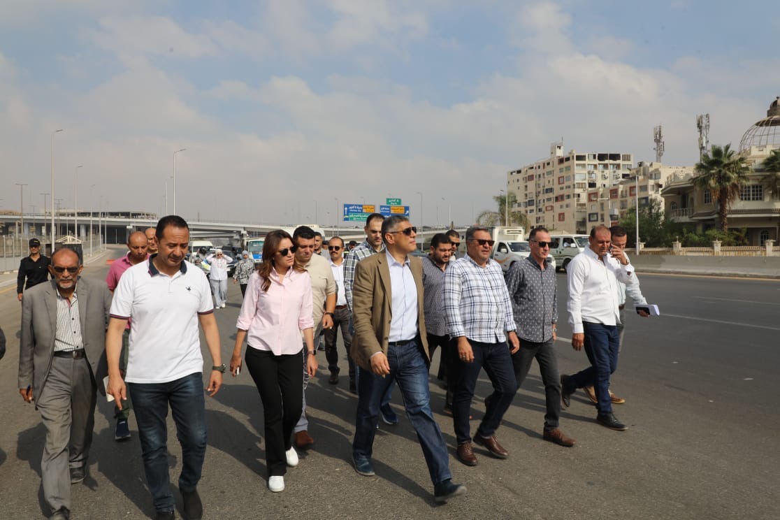 جولة محافظ الجيزة جولة محافظ الجيزة