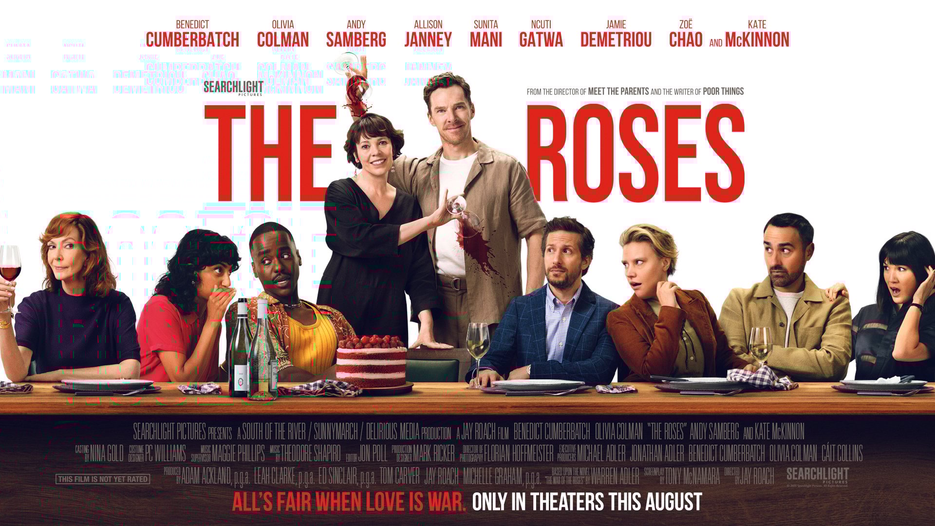 بوستر الفيلم العالمى The Roses المرشح لجوائز الأوسكار وجولدن جلوب والبافتا بعد عرضه فى السينمات العالمية