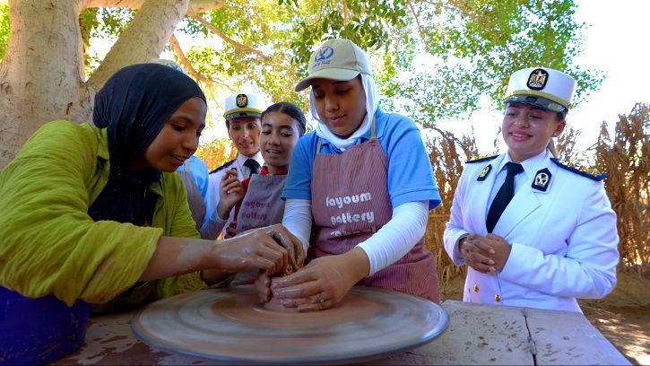 وزارة الداخلية تنظم الملتقى الثامن لشباب المناطق الحضارية جيل جديد بمحافظة الفيوم (11)