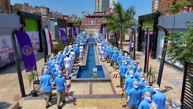 وزارة الداخلية تنظم الملتقى الثامن لشباب المناطق الحضارية جيل جديد بمحافظة الفيوم (6)