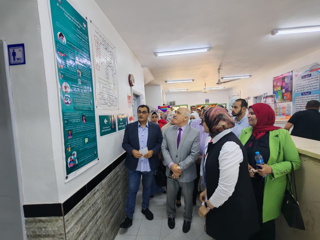 خلال الجولة بالوحدة