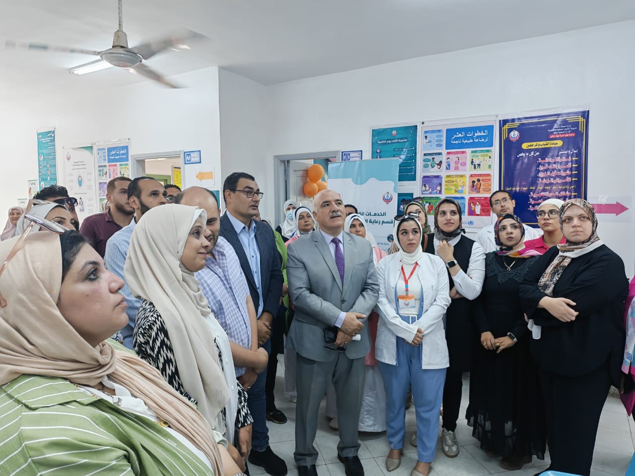 متابعة أعمال التطوير التي تمت