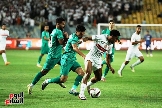 مباراة الزمالك والمصرى البورسعيدى