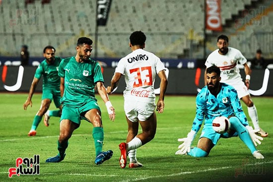 مباراة المصرى والزمالك فى الدورى