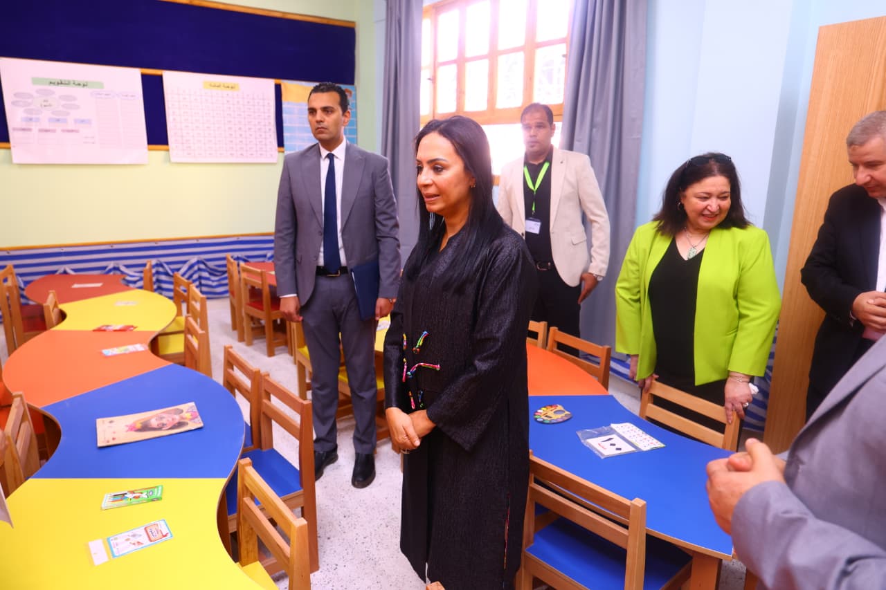 افتتاح منطقة رياض الأطفال بالعاشر من رمضان