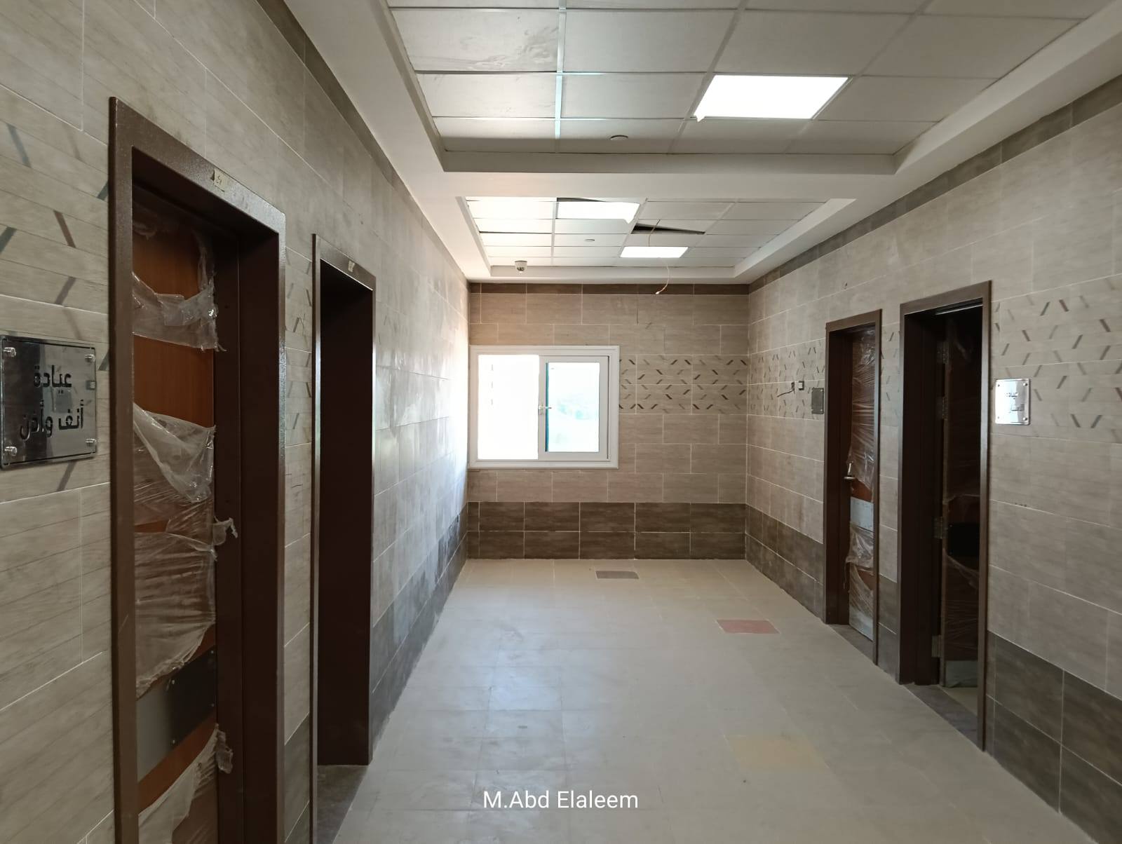 تشطيبات المستشفى
