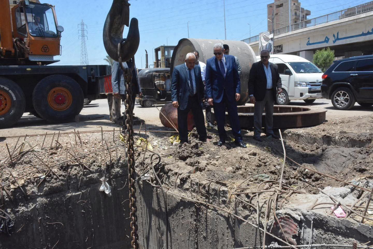 مشروع الصرف الصحي 