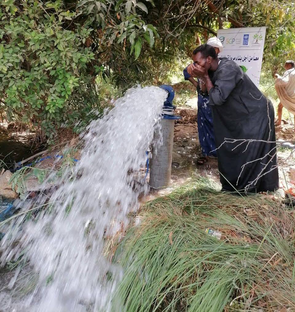 العمل بمشروع معاً من أجل بناء مرونة مناخية لمواجهة التغيرات المناخية