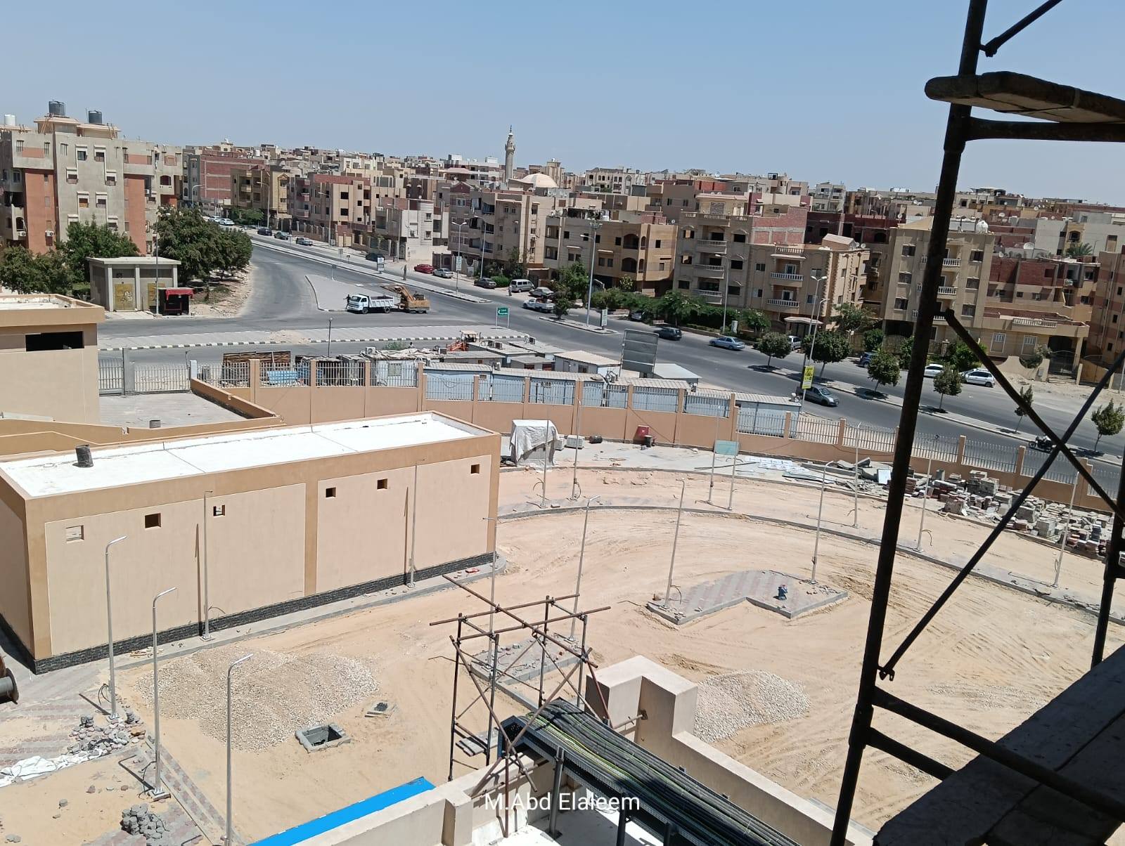 الموقع الخارجي للمستشفىى