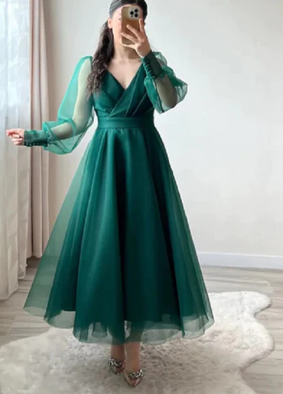 فستان أورجانزا