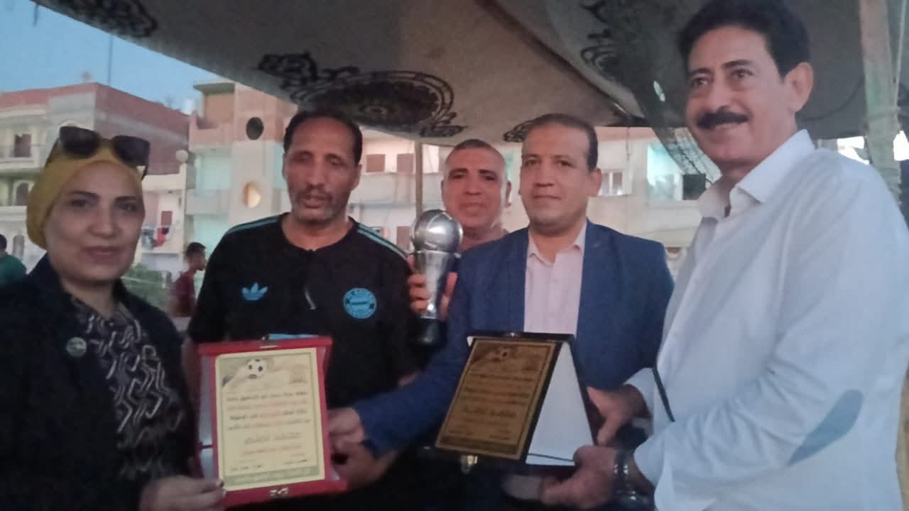 ختام بطولة مركز شباب ابو الشقوق بمركز كفر صقر