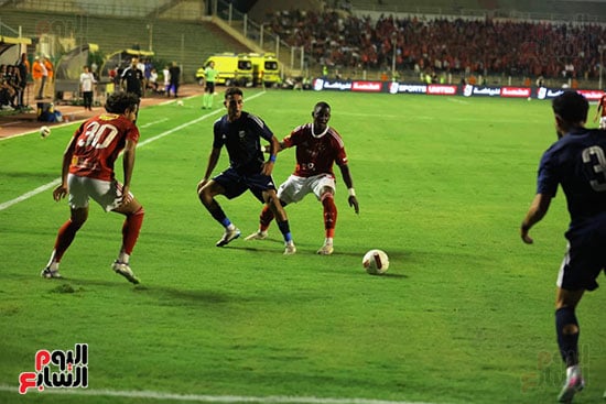 جانب من المباراة جانب من المباراة