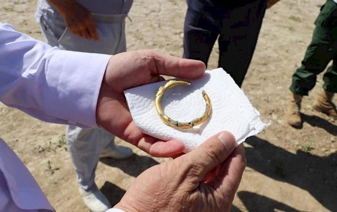 قطع أثرية مكتشفةفى كازاخستان قطع أثرية مكتشفةفى كازاخستان