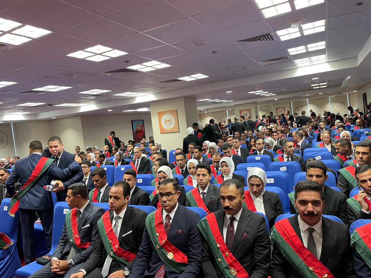 وصول أعضاء النيابة العامة الجدد لحلف اليمين (1)