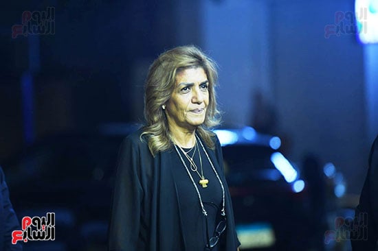 عزاء أرملة الموسيقار سيد مكاوى (3)