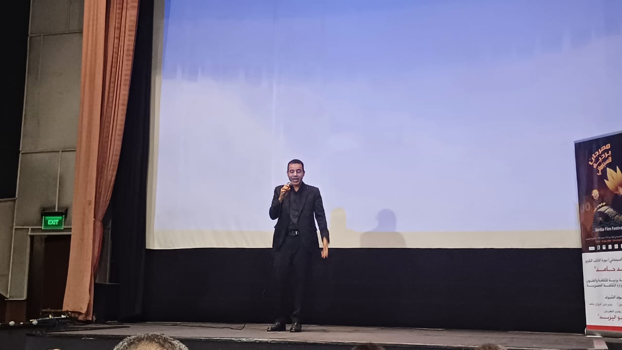 نهال عنبر ومحمد رضوان يحضرون حفل ختام مهرجان بردية السينمائى (3)