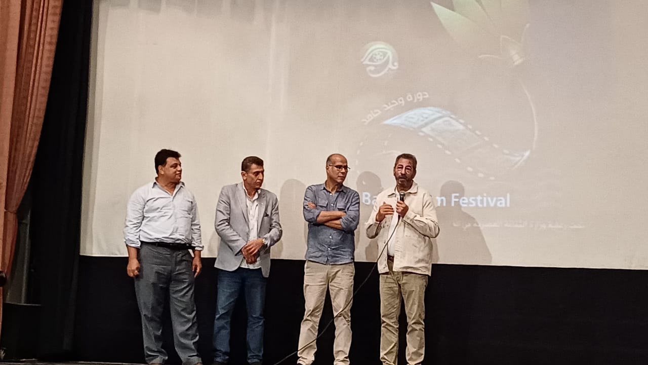 تكريم نهال عنبر ومحسن أحمد ومحمد رضوان وتوزيع جوائز أفلام مهرجان بردية في حفل الختام (3)