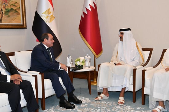 زيارة الرئيس السيسي لقطر (3)