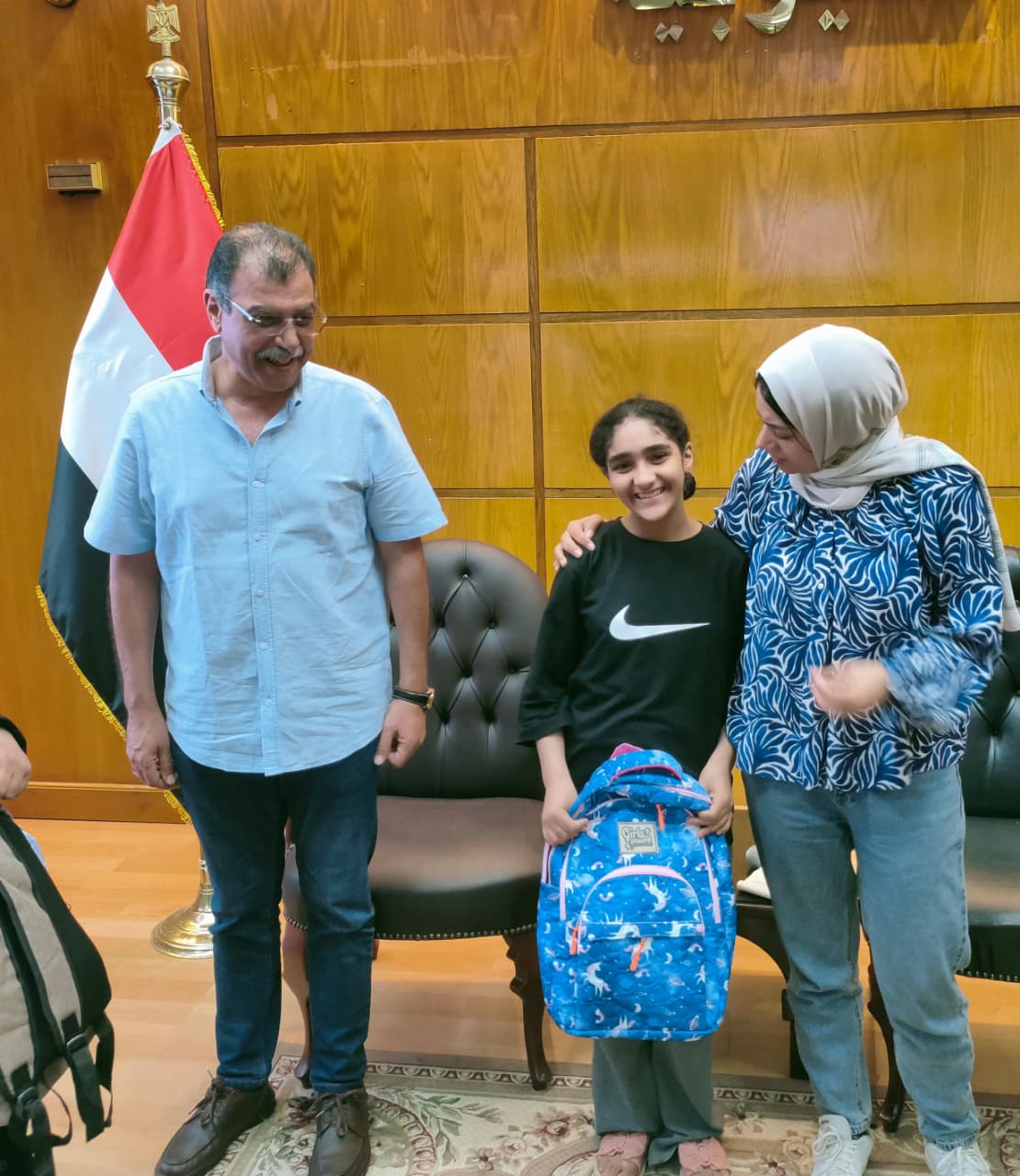 رسم الفرحة على وجوه الطلاب