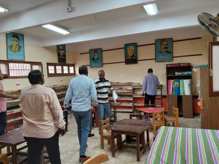 جانب من قاعات الدراسة