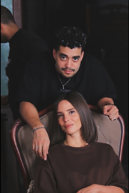 ايمان العاصى وخالد انور من كواليس قسمة العدل ايمان العاصى وخالد انور من كواليس قسمة العدل