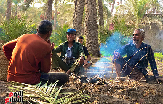 العمال أثناء فترة الراحة