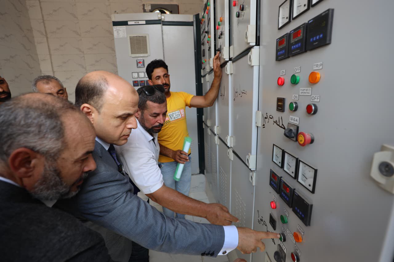 محافظ كفر الشيخ يطلق إشارة التشغيل