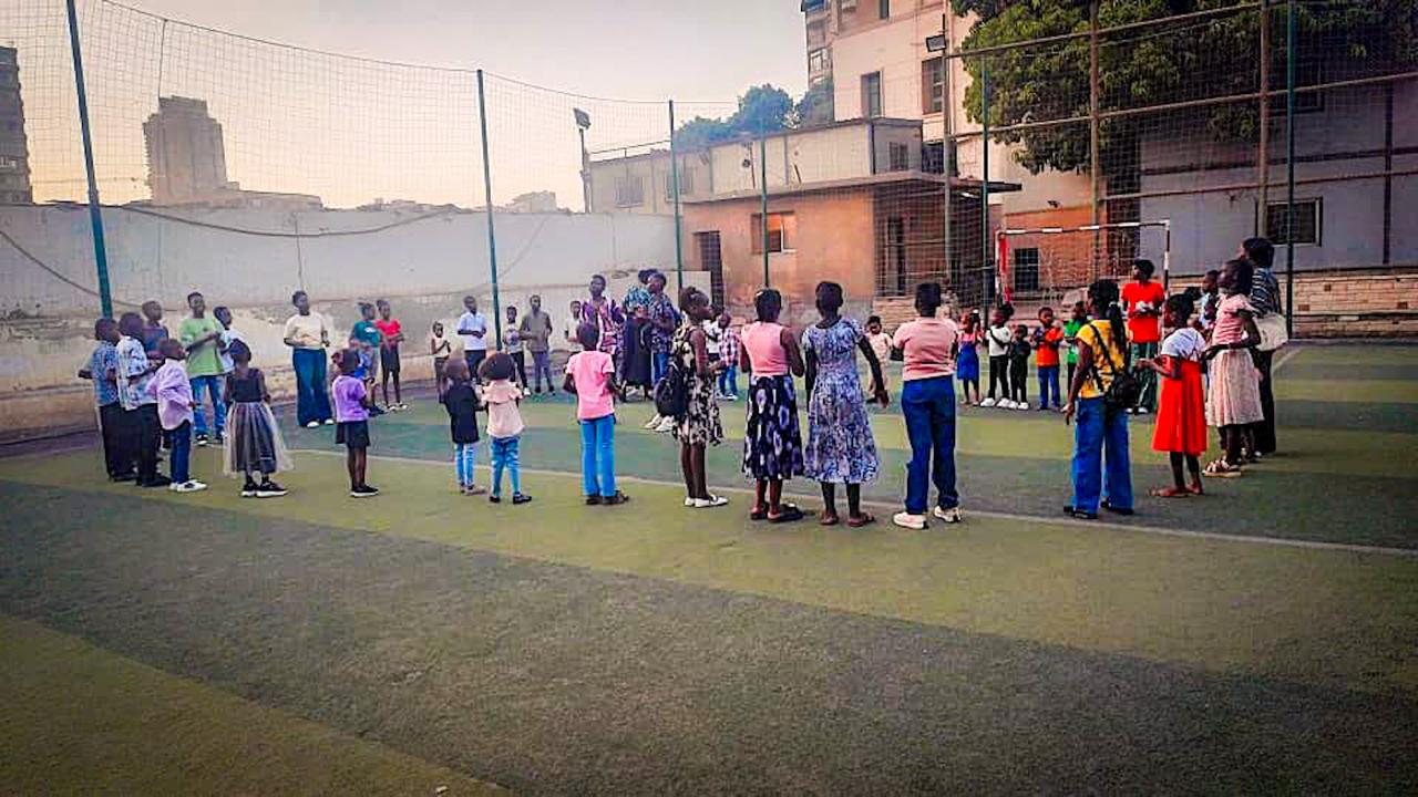 تدريب اللاجئين بالمركز