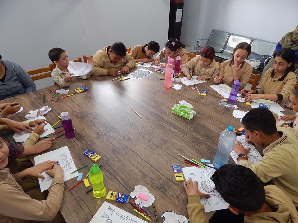 ورش  فنية بمتحف كفر الشيخ