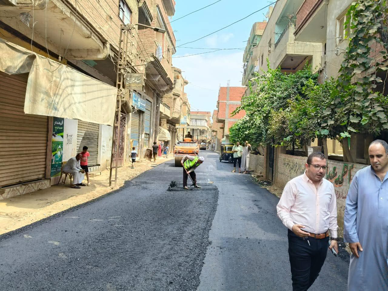 رصف قري حياة كريمة 