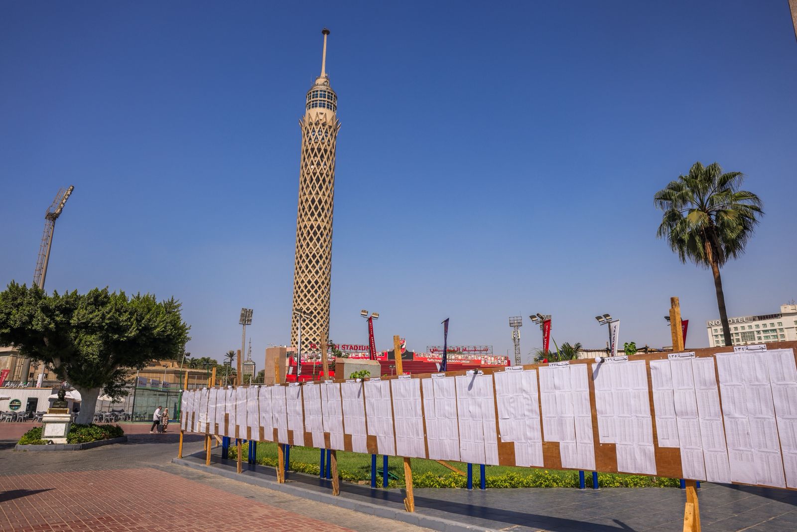 استعدادات النادى الأهلى لاستقبال أعضاء الجمعية العمومية  (1)