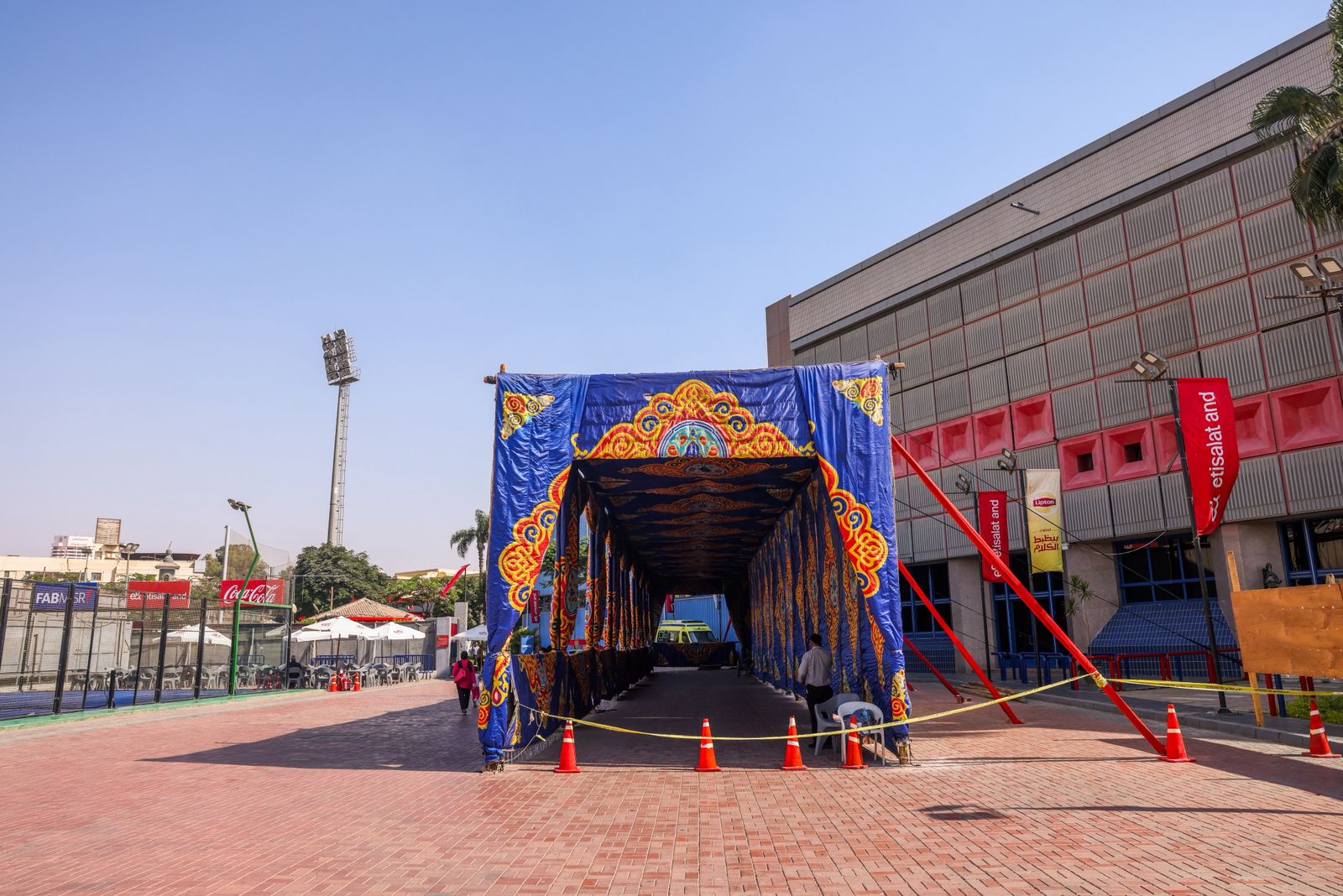 استعدادات النادى الأهلى لاستقبال أعضاء الجمعية العمومية  (4)