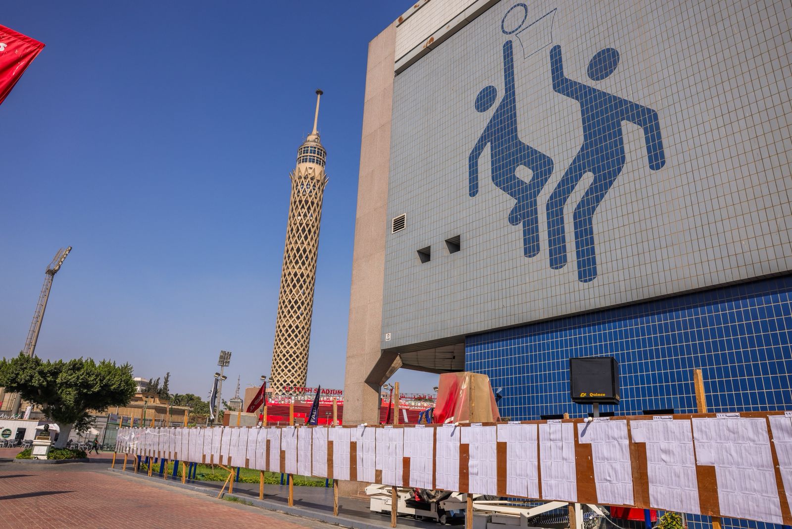 استعدادات النادى الأهلى لاستقبال أعضاء الجمعية العمومية  (3)