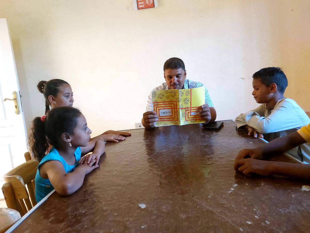 مكتبة الطفل والشباب بالمحاميد قبلى تقدم ورشة حكي بعنوان مغامرة فى الفضاء