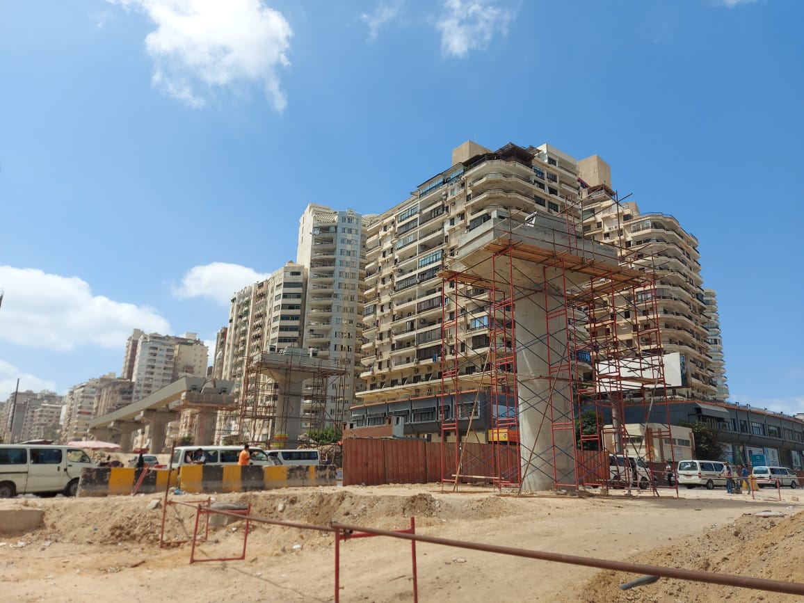 صب العامود الخرسانى صب العامود الخرسانى