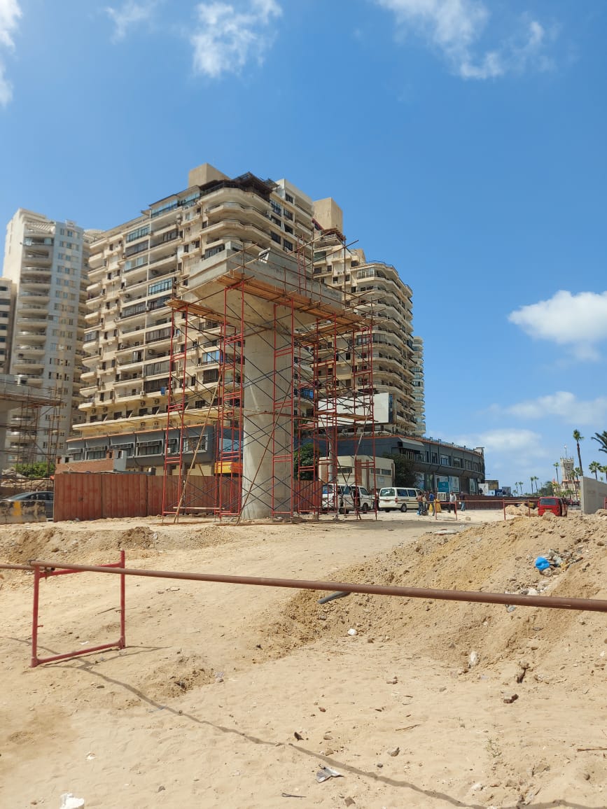 هدم كوبرى المندره لاستكمال المترو1 هدم كوبرى المندره لاستكمال المترو1