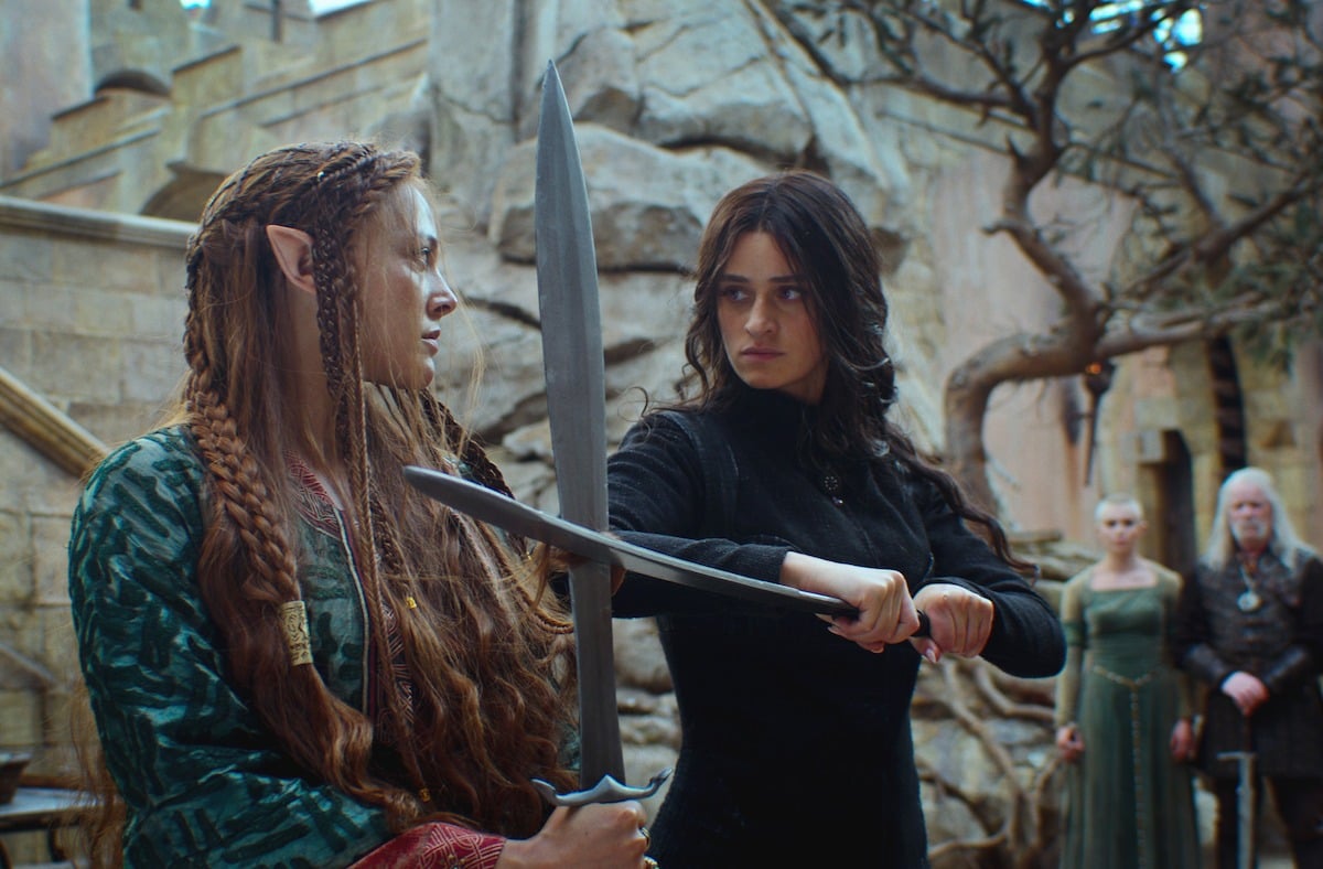 مشهد من مسلسل The Witcher