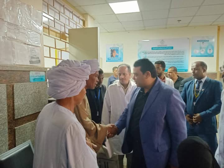 المستشفي مدرجة بمنظومة التأمين الصحى الشامل 