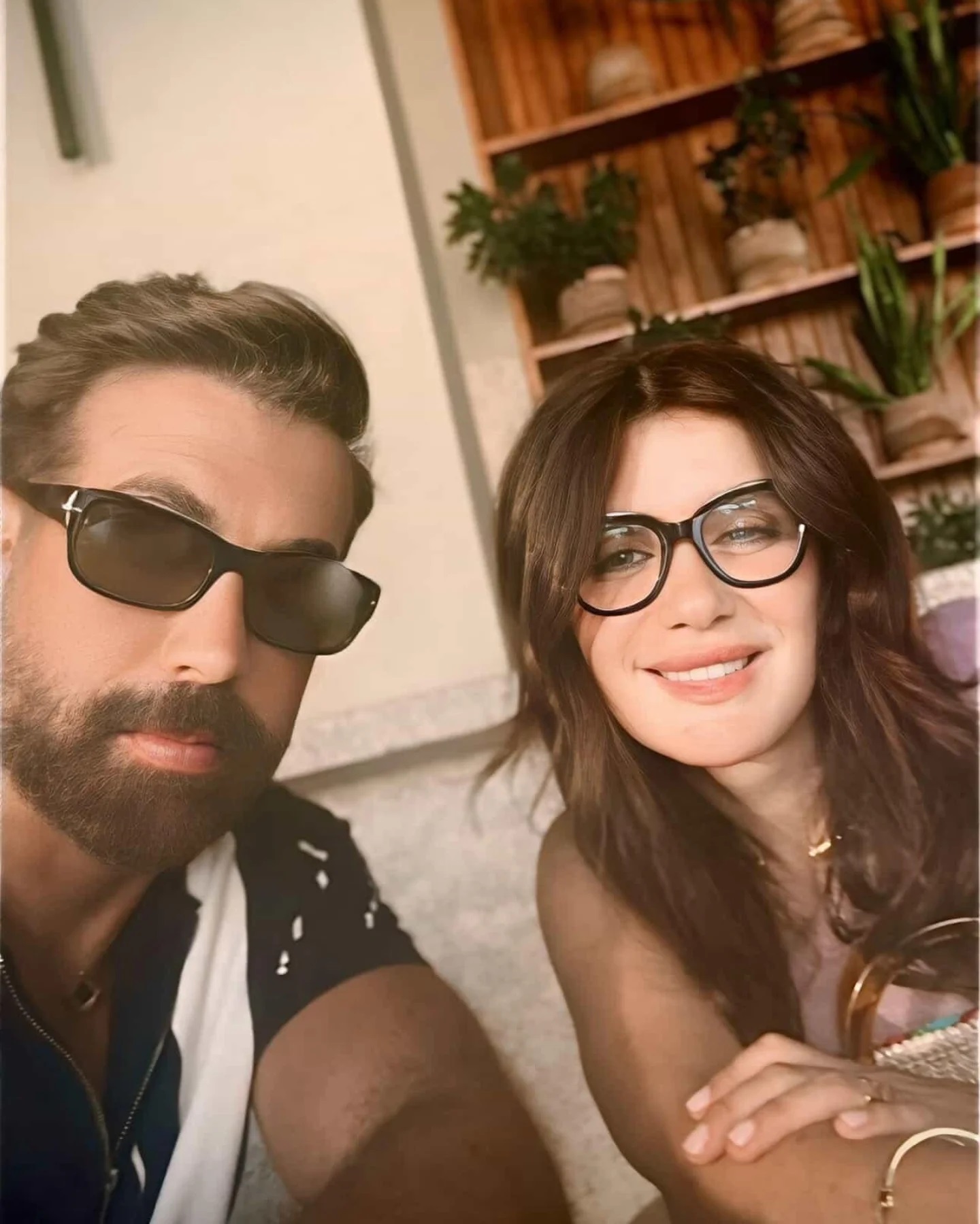 غادة عادل وكريم صبحى