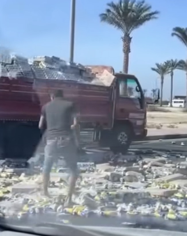 جانب من الحادث