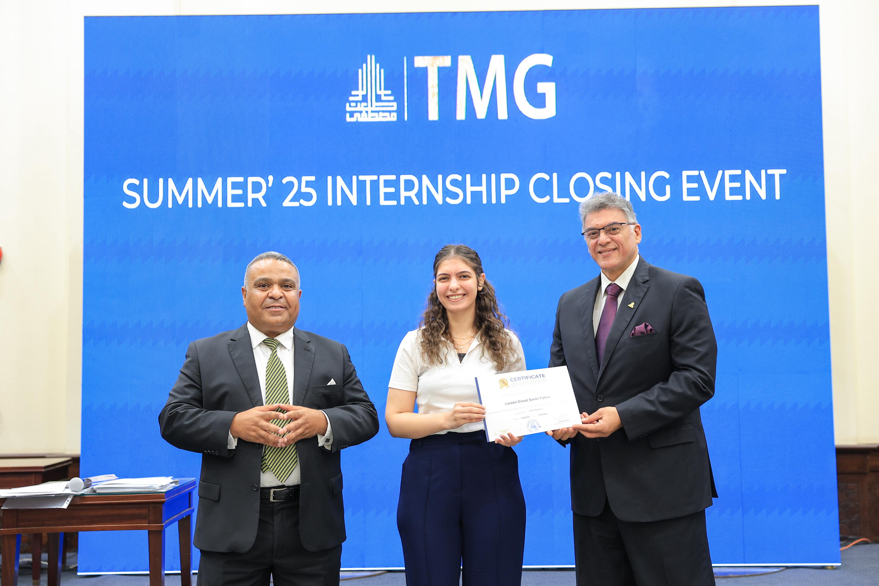 مجموعة طلعت مصطفى تُكرِّم طلاب برنامج التدريب الصيفي السنوي لعام 2025 (1)