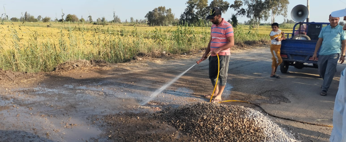 تجهيز الطيقة الاسمنتية