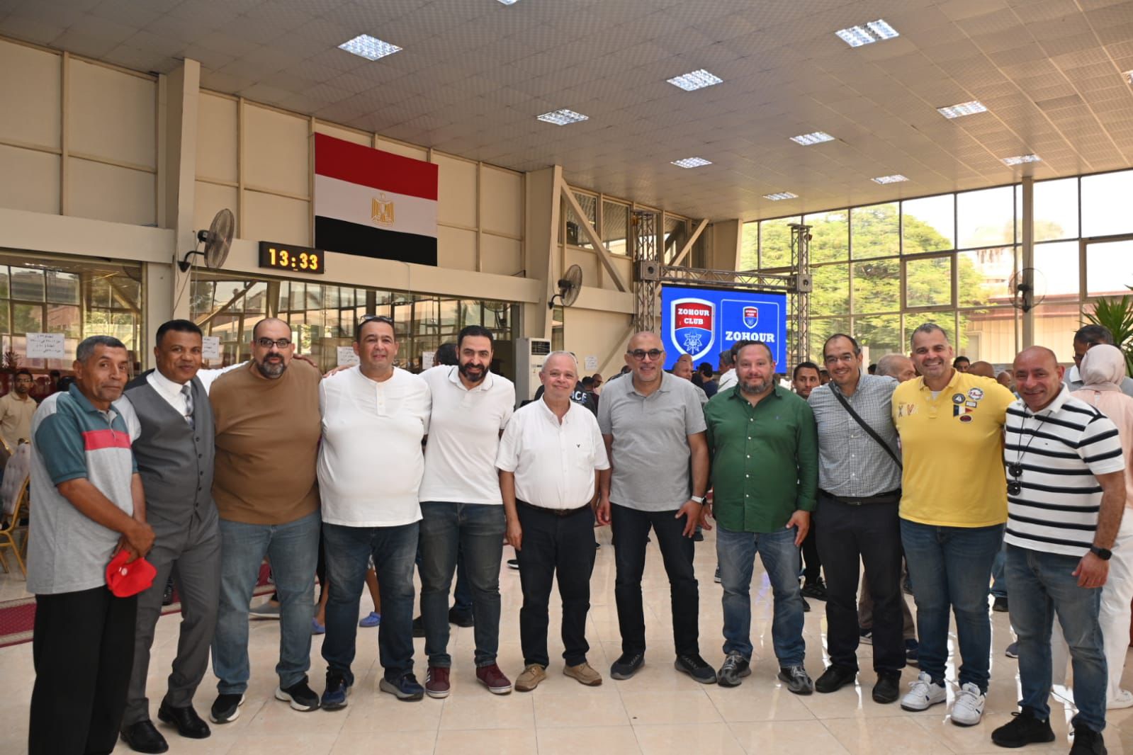 الحضور في عمومية الزهور 11