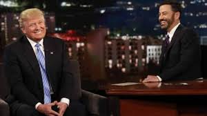 ترامب في لقاء سابق مع جيمي كيميل