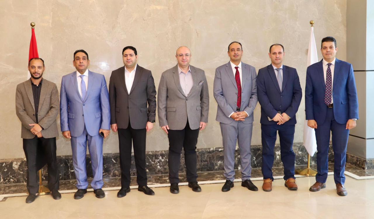 محافظ بنى سويف يستقبل مدير صندوق مكافحة الإدمان بحضور بلال حبش والكاتب الصحفى مدحت وهبه