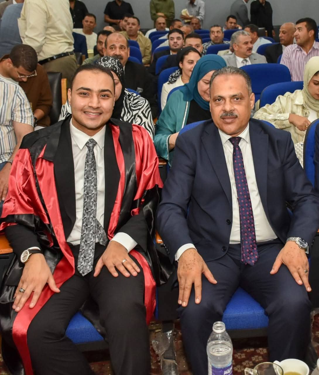 محافظ الشرقية المهندس حازم الأشموني مع الباحث عبد الحليم سامى غنيم وكيل النائب العام محافظ الشرقية المهندس حازم الأشموني مع الباحث عبد الحليم سامى غنيم وكيل النائب العام
